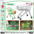 Zinc Plating Supermarket Shopping Trolley Shopping Cart